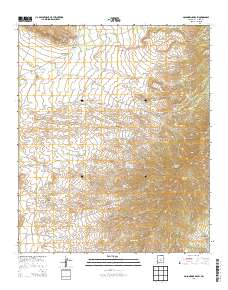 Golondrina Draw 2013 topographic map thumbnail