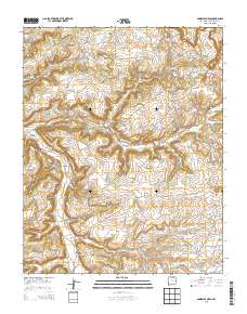 Gonzales Mesa 2013 topographic map thumbnail