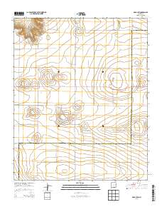 Grady SW 2013 topographic map thumbnail