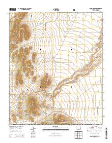 Granite Mountain 2013 topographic map thumbnail