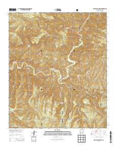 Granny Mountain 2013 topographic map thumbnail