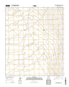 Greens Baber Well 2013 topographic map thumbnail