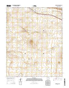 Grenville SW 2013 topographic map thumbnail