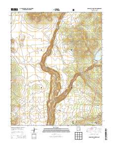 Guadalupe Mountain 2013 topographic map thumbnail