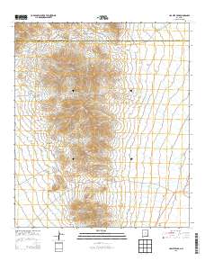 Hachita Peak 2013 topographic map thumbnail