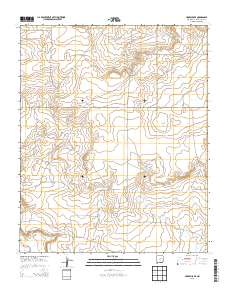 Harben Lake 2013 topographic map thumbnail