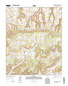 Hard Ground Flats 2013 topographic map thumbnail