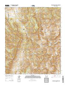 Hardscrabble Mountains 2013 topographic map thumbnail