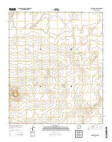 Harriet Ranch 2013 topographic map thumbnail