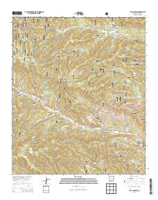 Bell Canyon 2013 topographic map thumbnail