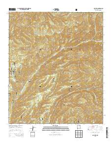 Hay Mesa 2013 topographic map thumbnail