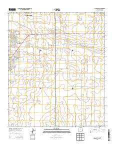 Hobbs East 2013 topographic map thumbnail