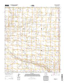 Hobbs SW 2013 topographic map thumbnail