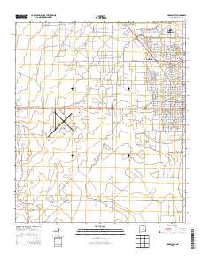 Hobbs West 2013 topographic map thumbnail