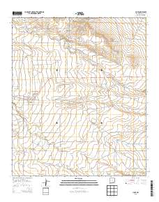 Hope 2013 topographic map thumbnail