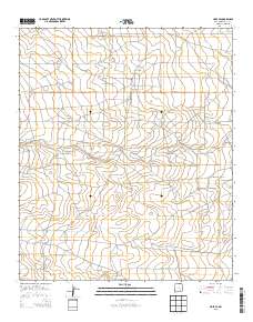 Hope SE 2013 topographic map thumbnail
