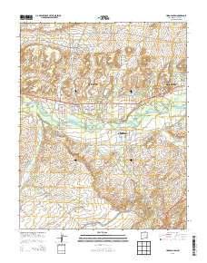 Horn Canyon 2013 topographic map thumbnail