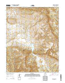Horse Lake 2013 topographic map thumbnail