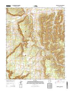 Horsehead Canyon 2013 topographic map thumbnail