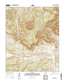 Hosta Butte 2013 topographic map thumbnail