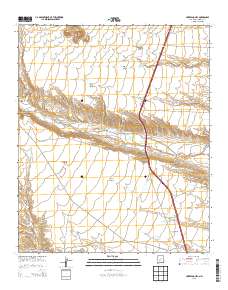 Huerfano Hill 2013 topographic map thumbnail