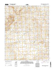 Huerfano Trading Post SW 2013 topographic map thumbnail