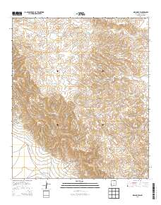 Indian Draw 2013 topographic map thumbnail