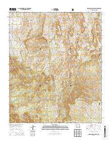Indian Spring Canyon 2013 topographic map thumbnail