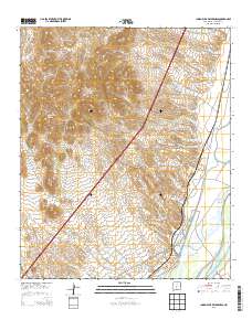 Indian Well Wilderness 2013 topographic map thumbnail