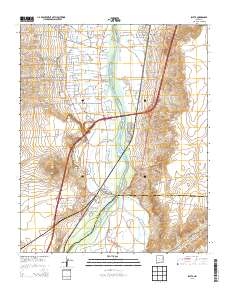 Isleta 2013 topographic map thumbnail