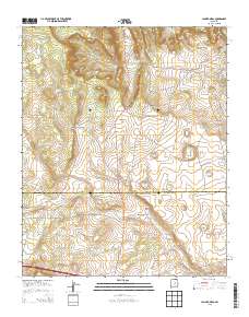 Jacinto Mesa 2013 topographic map thumbnail