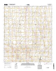 Jal NW 2013 topographic map thumbnail