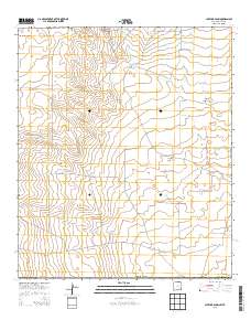 Javelina Basin 2013 topographic map thumbnail