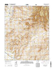 Jemez Pueblo 2013 topographic map thumbnail