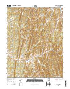 John Mills Lake 2013 topographic map thumbnail