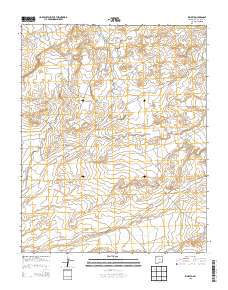 Kimbeto 2013 topographic map thumbnail