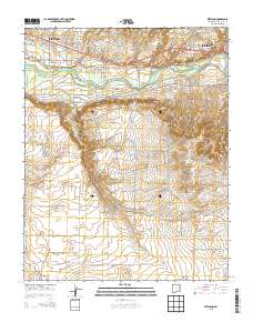 Kirtland 2013 topographic map thumbnail