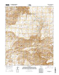 Kirtland SW 2013 topographic map thumbnail