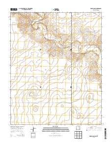 Koger Ranch 2013 topographic map thumbnail