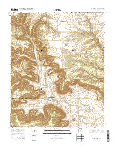 La Cinta Canyon 2013 topographic map thumbnail