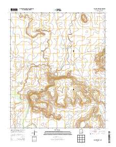 La Cinta Mesa 2013 topographic map thumbnail