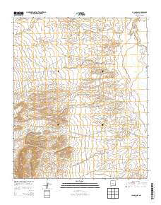 La Joya NW 2013 topographic map thumbnail