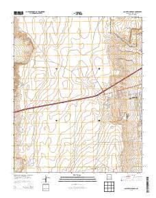 La Mesita Negra SE 2013 topographic map thumbnail