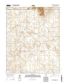 La Segita Peaks NE 2013 topographic map thumbnail