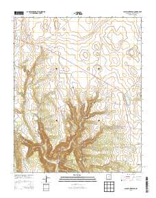 Laguna Huerfana 2013 topographic map thumbnail