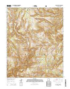 Lagunitas Creek 2013 topographic map thumbnail