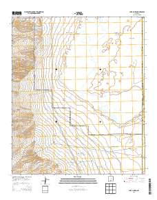 Lake Lucero 2013 topographic map thumbnail