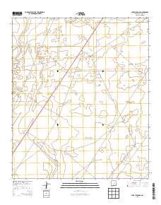 Lake Lucero SE 2013 topographic map thumbnail