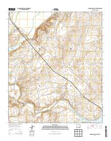 Lake McMillan South 2013 topographic map thumbnail