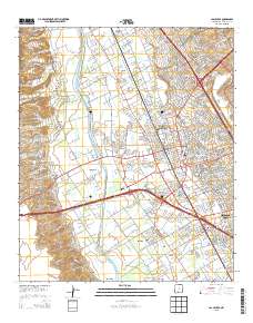 Las Cruces 2013 topographic map thumbnail